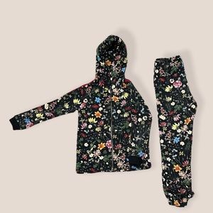 ZARA Kids (Girls) Hoodie & Sweatpants Set